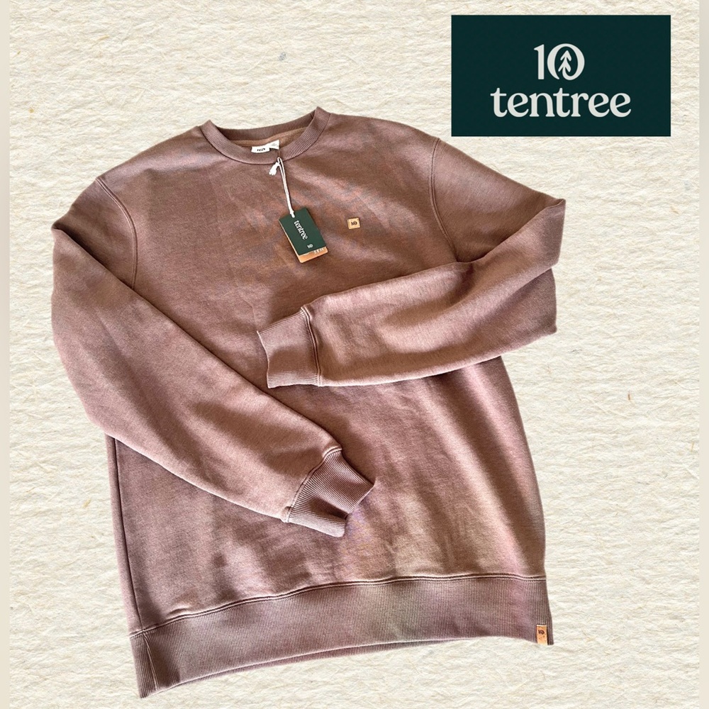 TreeFleece Classic Crew
Men's Eco-Friendly Pullover size M ,colour Fossil.